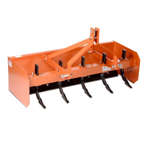 Titan 4' - 7' Box Blade Tractor Attachment Category 1 Cat 0 Scari...