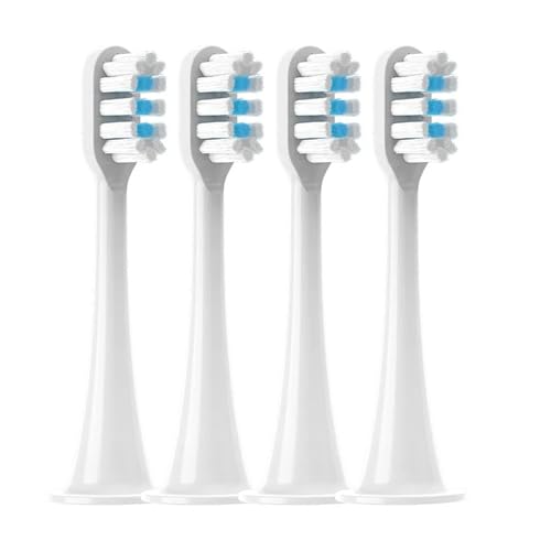 �d�����u���V�����p�w�b�h 4�p�b�N �݊���������܂��V���I�~ MIJIA T300/T500/T700 �\�t�g�уm�Y�� �f�B�[�v�N���[�����u���V�w�b�h�ɑΉ�