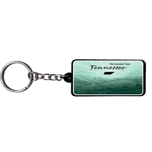 AMERICANPHOENIX Beautiful & Unique Keychains – USA Souvenir, Collectible Design,Flexible Silicone, Keyring Lanyard Accessory