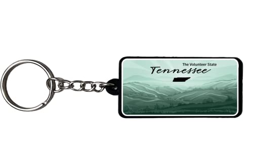 AMERICANPHOENIX Beautiful & Unique Keychains - USA Souvenir, Collectible Design,Flexible Silicone, Keyring Lanyard Accessory