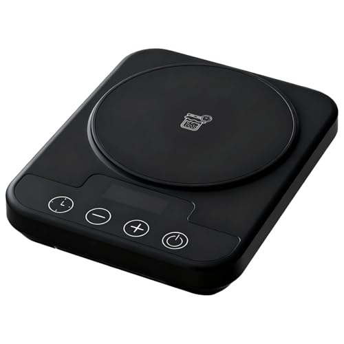 Vestamore Home Baking - Alfombrilla calentadora de masa madre con control de 21.1-37.8 °C, temporizador de 12 horas, certificado UL y pantalla digital, color negro