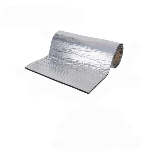2000*500mm 5/10mm Car Sound Mat Proofing Deadener Heat Noise Insulation Deadening Hood Closed Cell Foam Accessories(2000x500x5mm-M)