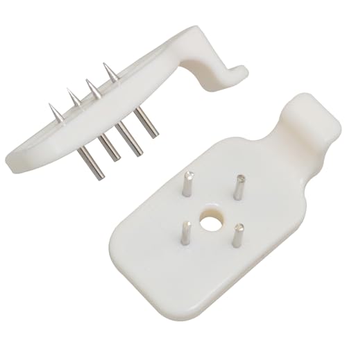 Image of 20PCS Traceless Nail Hooks Lightning Solid Reinforced Picture Frame Wall Nails Hidden Hanging Invisible Hooks Hook Installation Fasteners for Brick Walls Concrete Walls Sticker Walls
