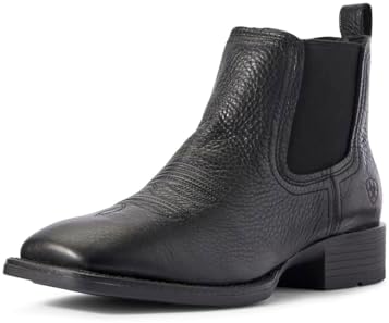 Ariat Mens Booker Ultra Square Toe Chelsea Boots