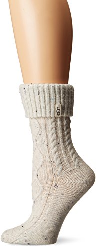 UGG Women's Sienna Short Rainboot Sock, cream, O/S