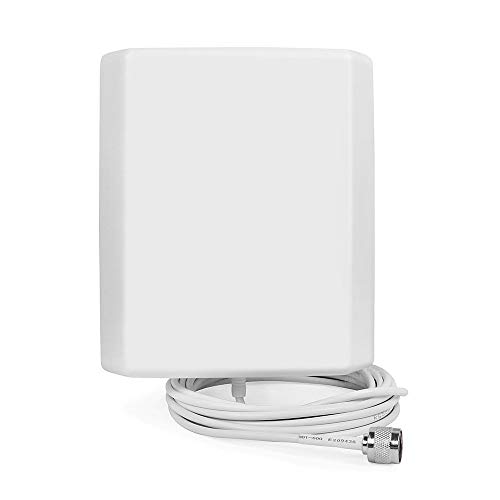 PROUTONE Wide Band Directional Indoor Wall Mount Panel Antenna with N-Male Connectors