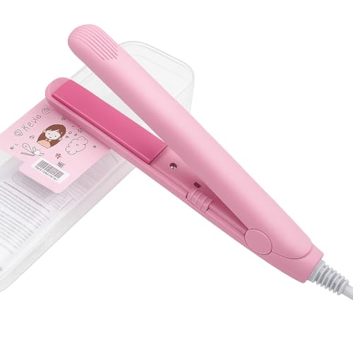 Piastra per capelli Mini Piastra Capelli da donna Piastra portatile per capelli corti, frangia, capelli sottili