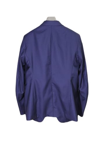 Men's Formal Casual Blazer Two Buttons Suit Coat Peak Lapel Wedding Tuxedos Jacket2