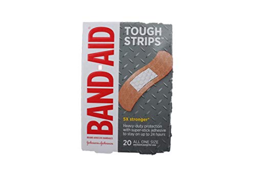 Band-Aid Adhesive Bandages 188Count Of Tough Strips Includes Handy Case For Travel Use, 188Count #TOP7