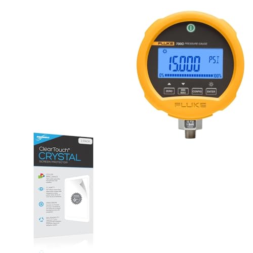 BoxWave Screen Protector Compatible with Fluke 700G - ClearTouch Crystal (2-Pack), HD Film Skin - Shields from Scratches