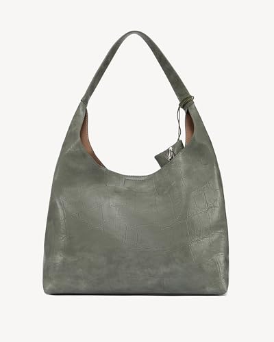 Image of NEWBELLA Hobo Purse, PU Leather Shoulder Bag, Tote Handbag for Work and Travel