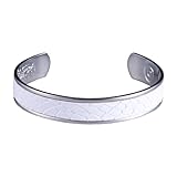 Lucky Shop JAPAN ORIGINAL good luck white snake bangle for women men 7.5 inches feng shui good luck bracelet lucky charm amulet shrine prayer brass rhodium plated
