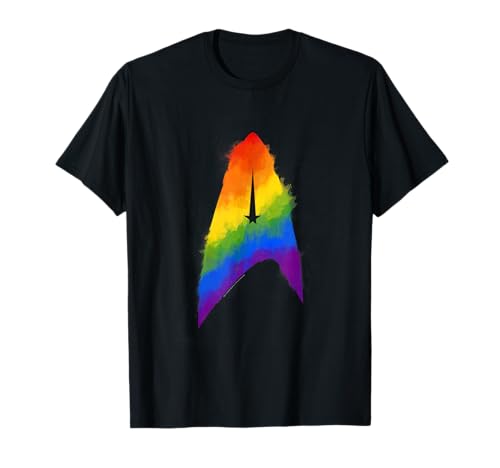 Star Trek Discovery Pride Large Chest Logo T-Shirt