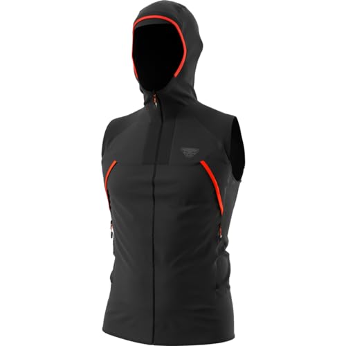 Dynafit Speed Softshell Vst M chaleco de montaña para hombre en color azul y negro cortavientos