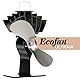 Ecofan UltrAir Wärmebetriebener Ofenventilator – Kraftvolles Klassik-Design – Stark 125 CFM – Hohe Leistung – Ideal für Holzöfen – Effizienten Luftzirkulation & Brennstoffeinsparung