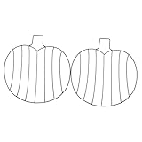 Generic 2piezas Marco De Metal para De Calabaza Resistente Decoración De Agradecimiento