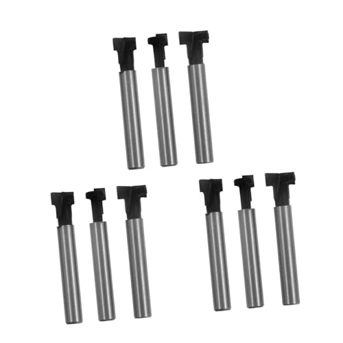 Fraise à de type T 3 pièces OSALADI outillage de rainurage queue 1/4 pour mèche bois