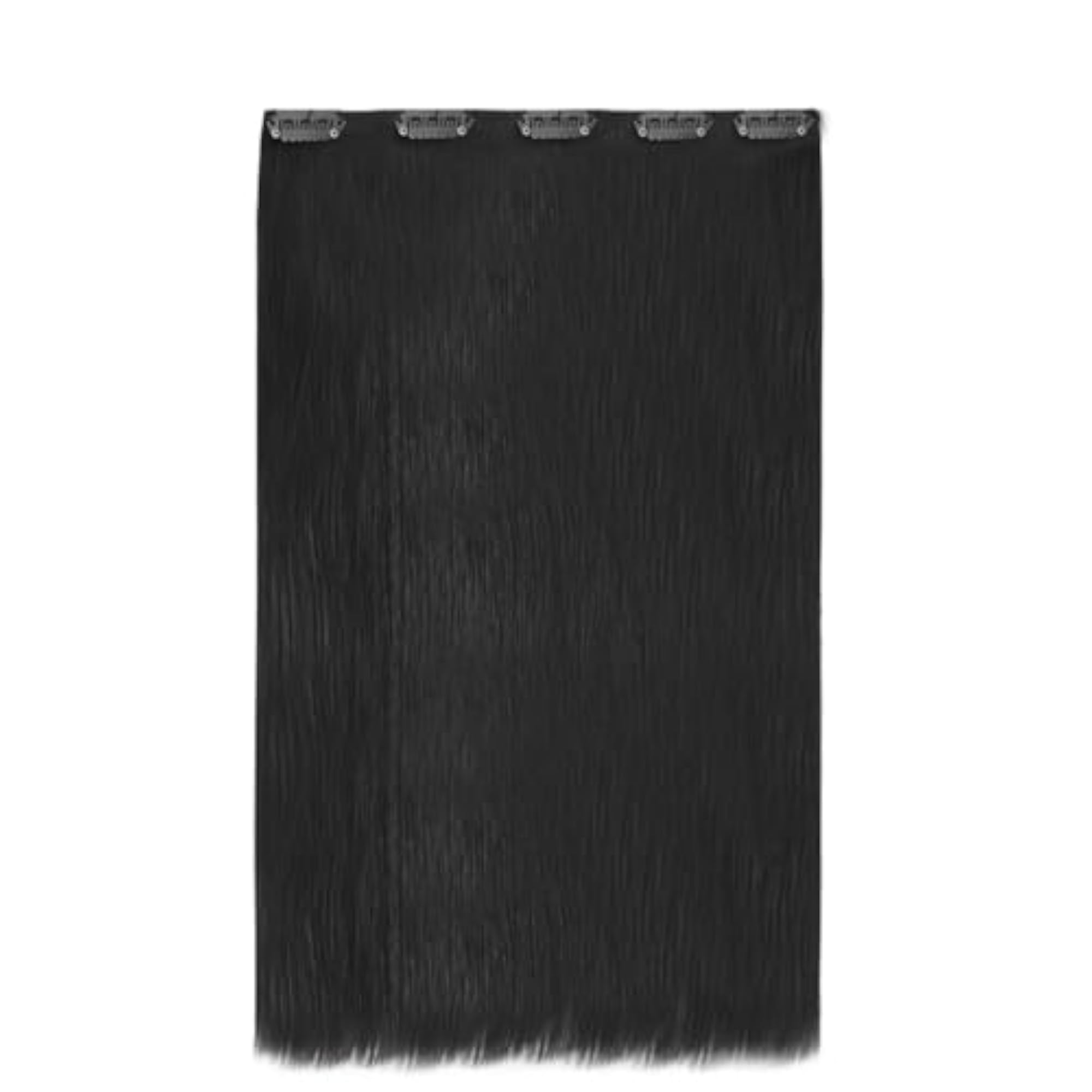Women's Silky Soft Straight Hair Extensions, Black