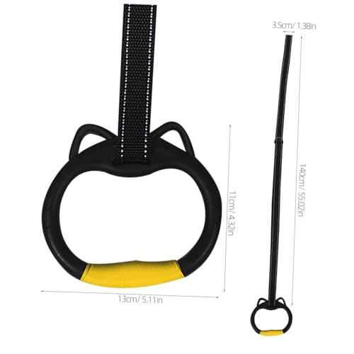 Set de anillas para gimnasia con correas para barra simple miniatura 2