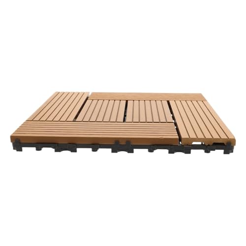 Carreaux de terrasse emboîtables et dalles clipsables de jardin 2cm