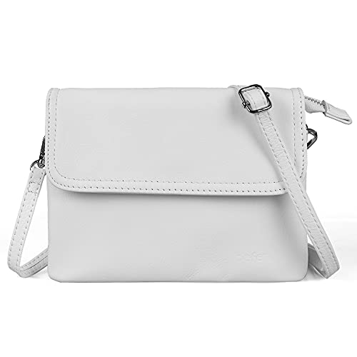 Image of befen Genuine Leather Small Crossbody Bags for Women Cell Phone Travel Bag