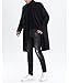 SOMTHRON Men's Casual Trench Coat Mid Long Single Breasted Slim Fit Peacoat Notched Lapel Winter Business Overcoat BL-3XL