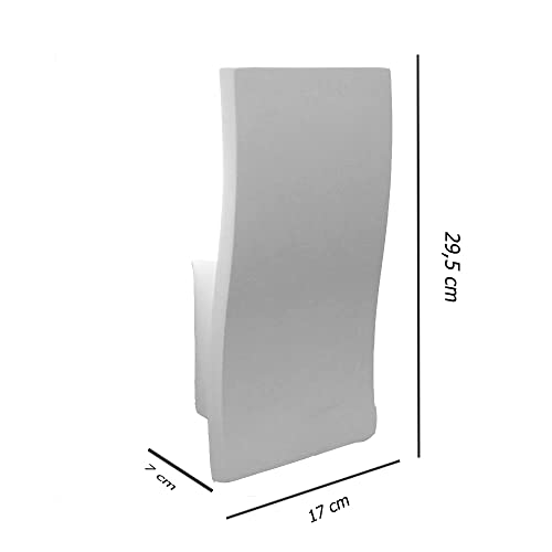 Vetrineinrete® Applique in gesso rettangolare