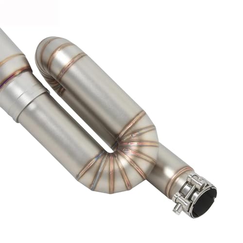 Escape de moto 51 mm con tubo de conexión intermedio premium para Triumph Street Triple 765 S 5