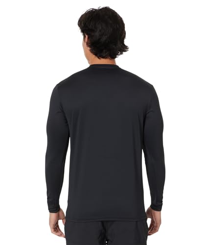 Billabong Arch Mesh Loose Fit Long Sleeve Surf Tee Black SM2