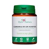 Dieti Natura Camamila de los Huertos (Artemisa) 200 Cáp - Tanacetum parthenium rica en Parthenolides - Para Aliviar Dolores Menstruales, Migraña y para el Dolor de Cabeza - Garantía sin Gluten ni OGM