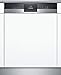 Produktbild Siemens SN53HS41TE iQ300 Teilintegrierter Geschirrspüler, 92 kWh, 12 MGD, Smart Home kompatibel via Home Connect, hygiene Plus Programm, vario Korb System, Edelstahl