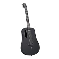 【Breathtakingly Thin and Light】Packed with innovation. Nearly half the thickness of a traditional acoustic guitar. Lightweight at 4.3 lb, thin and portable 【Carbon. Stiffed and modern.】LAVA ME air carbon guitar is an unibody guitar made with our pate...