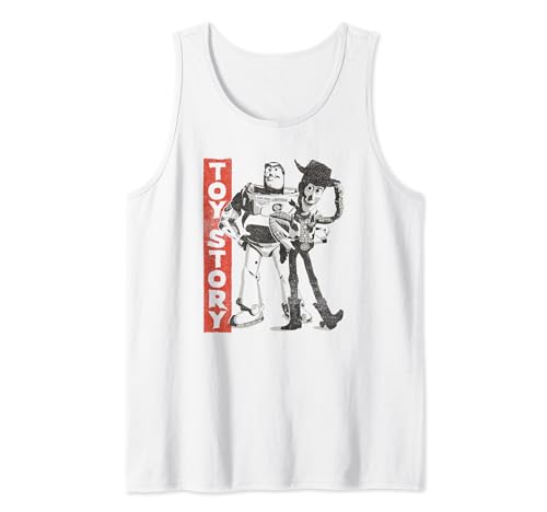 Débardeur Toy Story Disney Pixar Buzz et Woody style vintage pour homme et femme