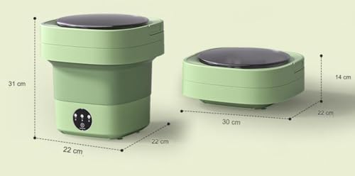 Machine à laver portable pliable : mini lave-linge sous-vêtements et bébé - 4