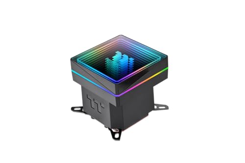 Refrigeración líquida TH360 V3 ARGB con acabado negro premium e iluminación sofisticada de espejo 6
