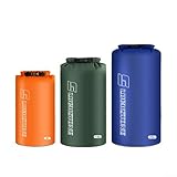 Bolsas secas impermeables para acampar y senderismo, sacos ultraligeros para equipo al aire libre, múltiples opciones de tamaño disponibles (8 + 15 + 25 L)