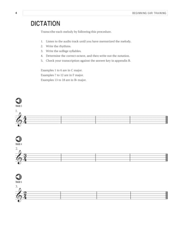 Beginning Ear Training Berklee Guide | Play by Ear and Improve Musical Memory | Ear Training Exercises for All Instruments | Includes Online Audio with Solfege Practice - Image 6