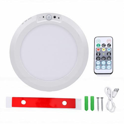 Plafón a batería de 5000 mAh para iluminar armarios oscuros y vestidores 6