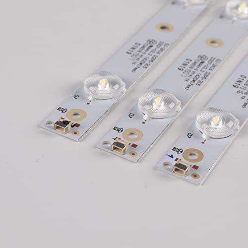 Tira de LED para iluminación trasera compatible con modelos de 32 pulgadas y código LB32080 V0_01