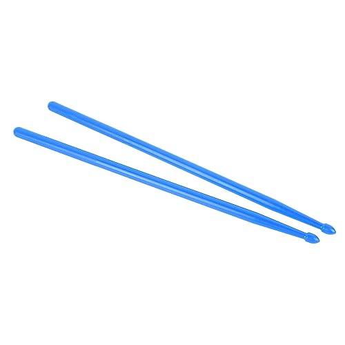 Set de Baquetas de Nylon para Ejercicio, Palillos Portátiles para Batería, Principiantes, Color Azul miniatura 4