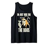 Photo Gallery sono qui solo per the boos halloween funny witch women canotta Photo Gallery sono qui solo per the boos halloween funny witch women canotta