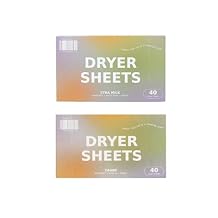 DedCool Dryer Sheets in Xtra Milk & Dryer Sheets in 01 Taunt Bundle | Non-Toxic, Vegan Fabric Softener Sheets | Bergamot, Vanilla & Amber Scent | Softens & Freshens