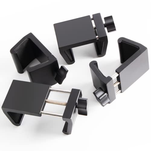 Blasoul Universal Heavy-Duty Outdoor Furniture Clips for Wicker Patio Furniture Anti-Separation Locking System for Sectional Couch Secures up to 2.5 Square & Round Tubes(4pcs)