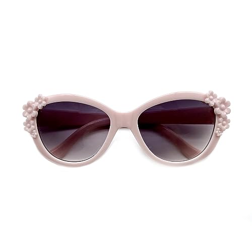 Reviews de Gafas de sol para Niña los preferidos por los clientes. 47 XINB LOOK Gafas De Sol Para Niñas, Lindas Gafas De Sol Con Marco De Flores Y Dibujos Animados, Ideal Como Recuerdo De Fiesta Para Niños De 3 A 10 Años.