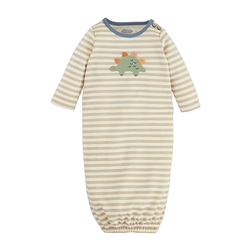 Mud Pie Children's Dino Applique Gown; 0-3M