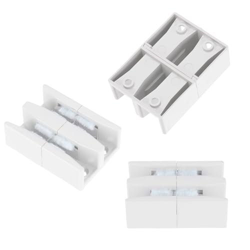 Guía inferior para puerta de ducha uxcell en vidrio de 1.27 cm sin marco 7