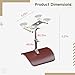 Aluminum Guitar Support With 4 Strong Suction Cups, Adjustable Height For Classical & Acoustic Guitars