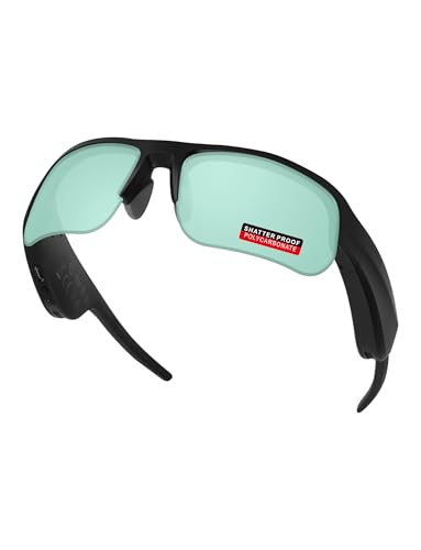 Image of PRO+ Polycarbonate Non-Polarized Replacement Lenses & Nose Pads for BOSE Tempo BMD0011 Sunglasses - Mint Green