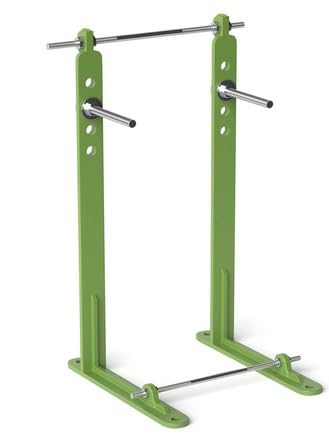 Commode Chair Bracket for Toilet and Wall Hung, 5kg Capacity, Green-image-3