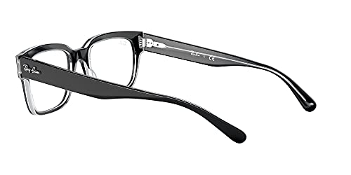 Image of Ray-Ban Men Clear Lens Square Frames - 0RX5388